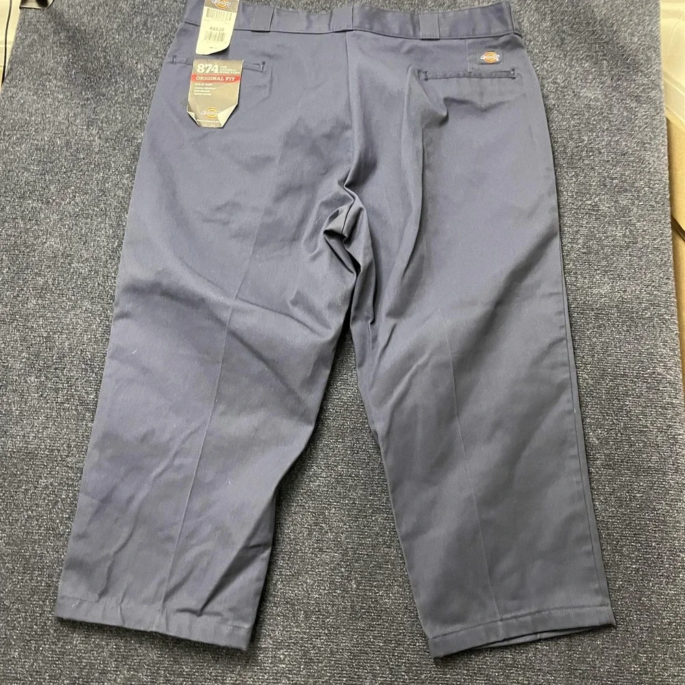 Dickies Pants‎ Mens 44x30 Blue 874 Original Fit Work Chino Straight Leg